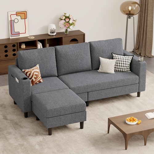 Upholstered sectional sofa and - upholstered,